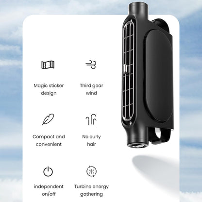 Lindegade | 3 Hastigheder USB Bil Køleventilator & Hovedstøtte Montering – AutoBreeze (1+1 GRATIS)