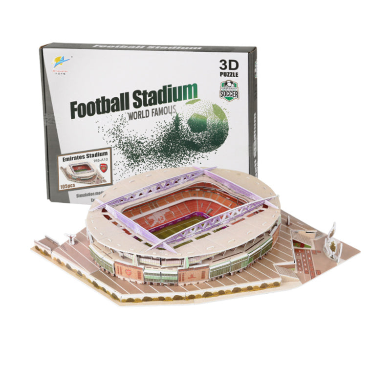 Lindegade | 3D Puslespil Fodboldstadion