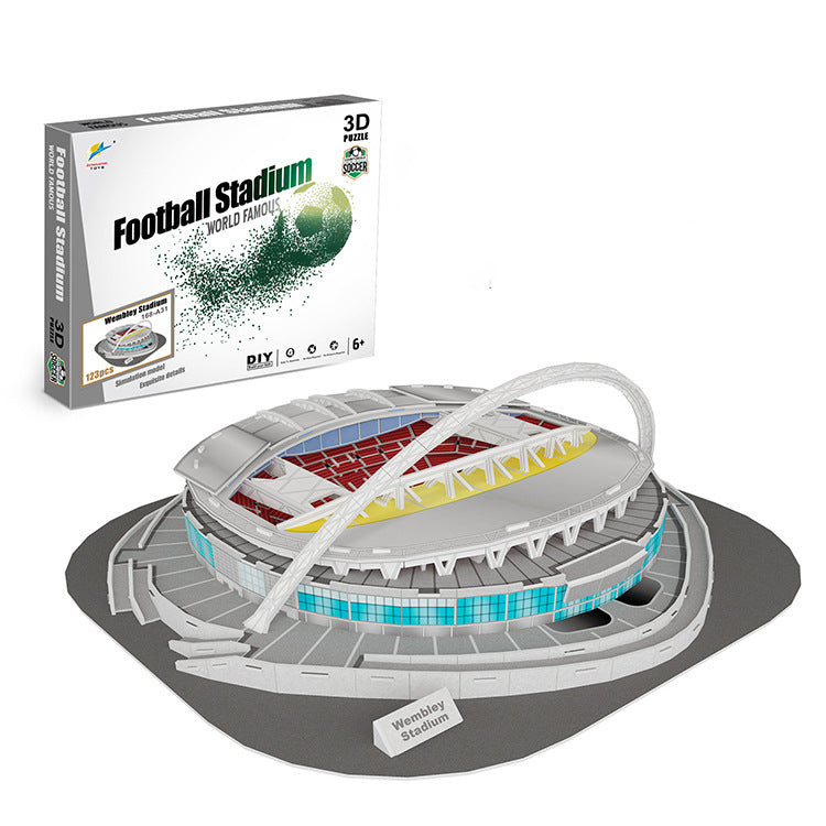 Lindegade | 3D Puslespil Fodboldstadion