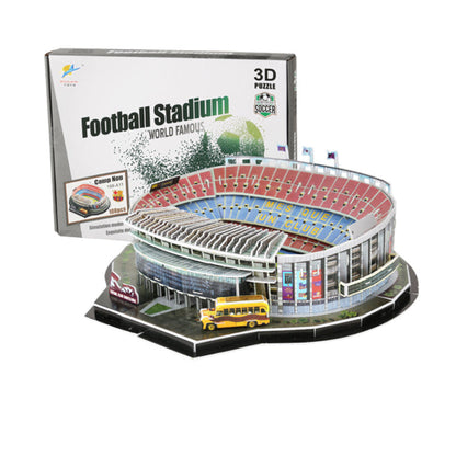 Lindegade | 3D Puslespil Fodboldstadion