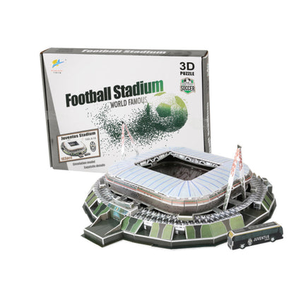 Lindegade | 3D Puslespil Fodboldstadion