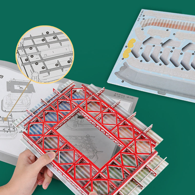 Lindegade | 3D Puslespil Fodboldstadion