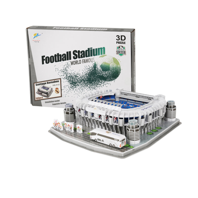 Lindegade | 3D Puslespil Fodboldstadion