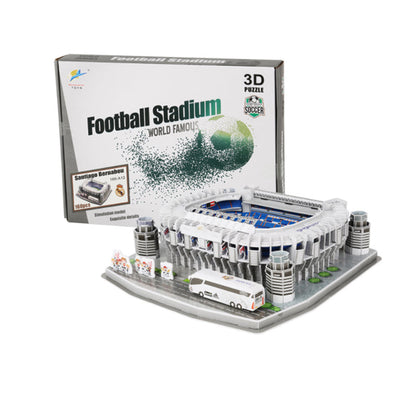 Lindegade | 3D Puslespil Fodboldstadion