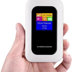 Lindegade | Bærbar 5G Wi-Fi Router | Sikker, Højhastighedsforbindelse til Rejser & Hjemmebrug