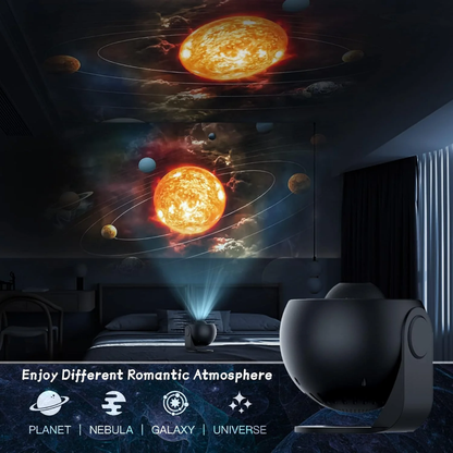 Lindegade | Celestial Dreams: 360° Planetarium Galaxy Projektor - Dækkende til hele rummet