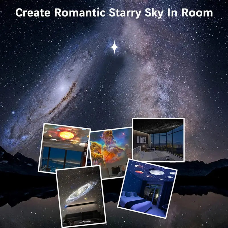 Lindegade | Celestial Dreams: 360° Planetarium Galaxy Projektor - Dækkende til hele rummet