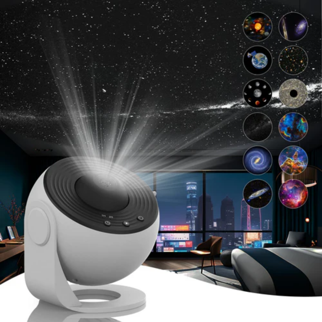 Lindegade | Celestial Dreams: 360° Planetarium Galaxy Projektor - Dækkende til hele rummet