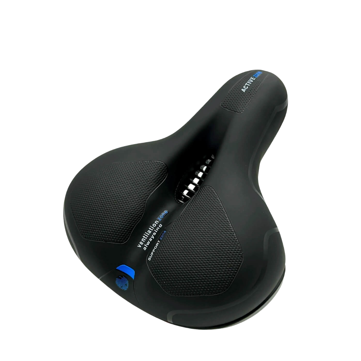 Lindegade | CloudComfort Pro Cykelsæde | Trykaflastende Memory Foam | Sort