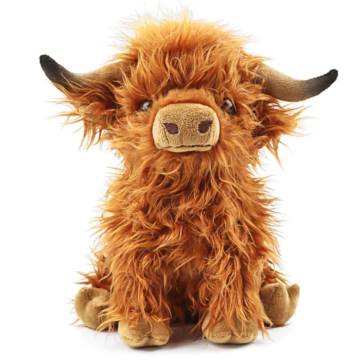 Lindegade | Fluffy Highland Krammedyr – Blød Ko til Unge og Gamle