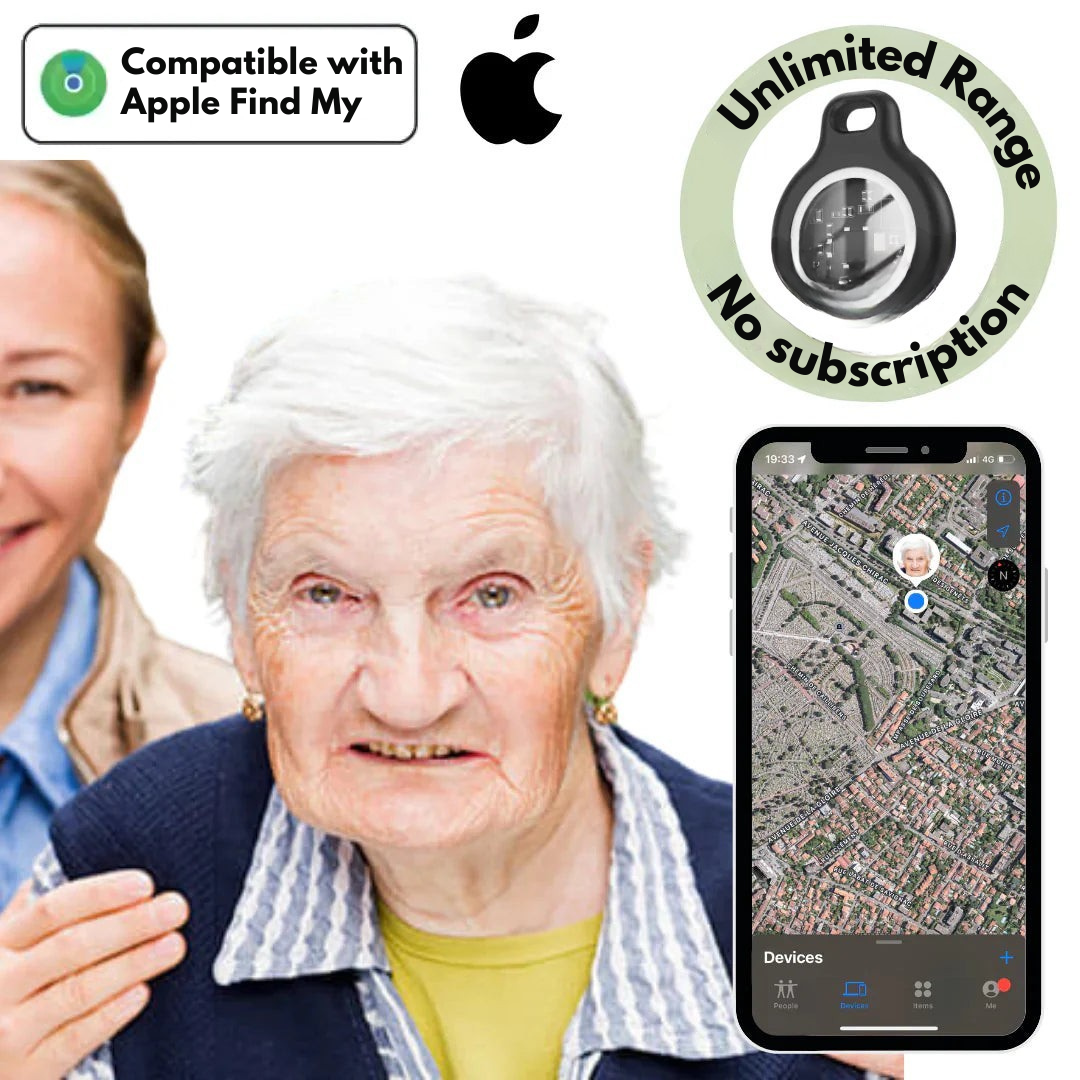 Lindegade | GPS Tracker til Ældre | Realtids Tracking, Vandtæt & Ingen Abonnementsgebyrer for Sindets Ro