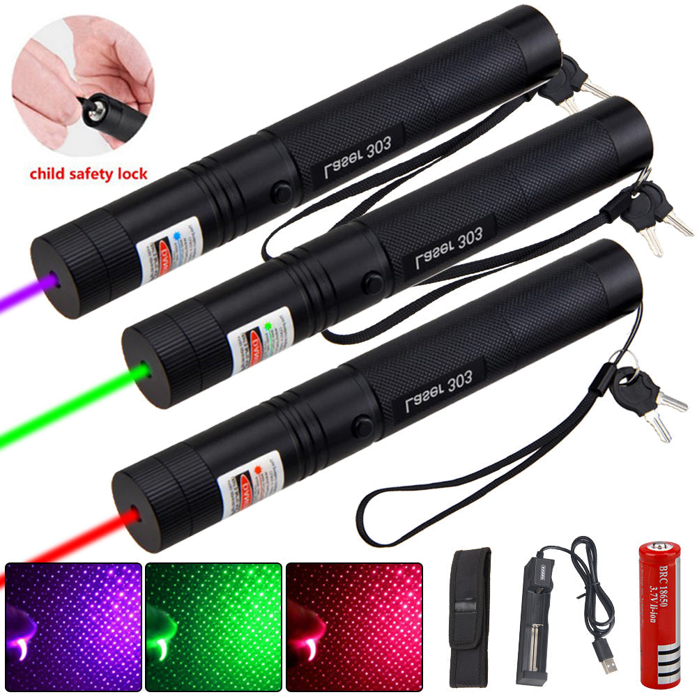 Lindegade | Langdistance Justerbar Aluminium Laserpointer