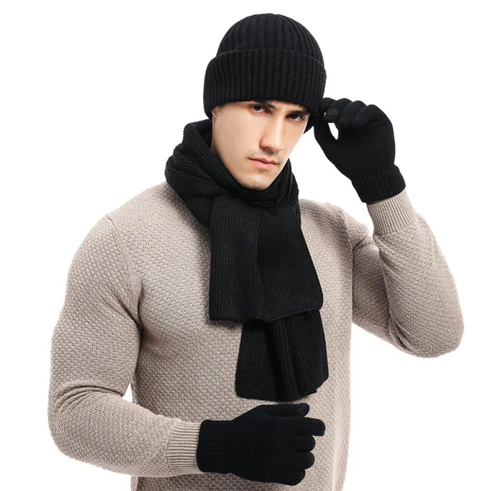 Lindegade Lindegade™ Cool Vinter Sæt | Med Cool Hue, Tørklæde og Handsker!