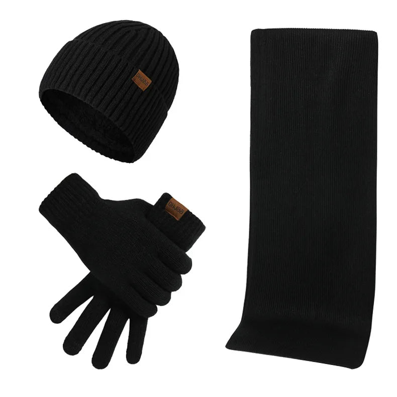 Lindegade Lindegade™ Cool Vinter Sæt | Med Cool Hue, Tørklæde og Handsker!