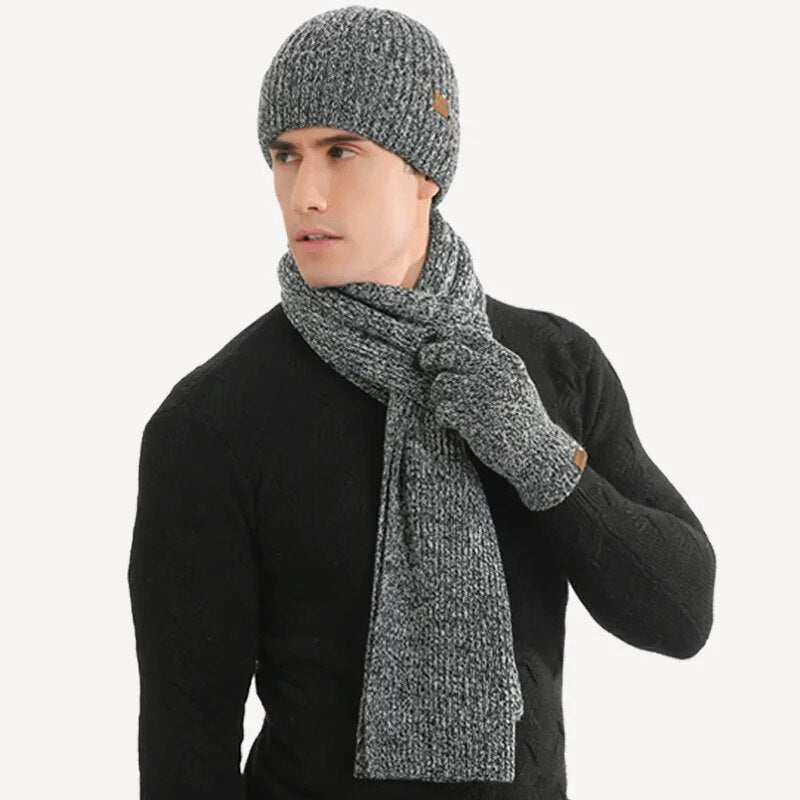 Lindegade Lindegade™ Cool Vinter Sæt | Med Cool Hue, Tørklæde og Handsker!