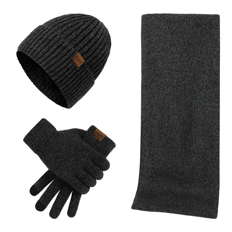 Lindegade Lindegade™ Cool Vinter Sæt | Med Cool Hue, Tørklæde og Handsker!