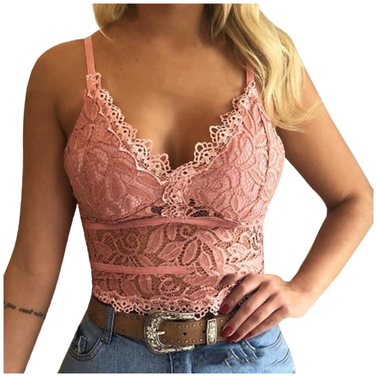 Lindegade Lindegade™ Mara Mesh Top | En sommer- og stilfuld kvindetop