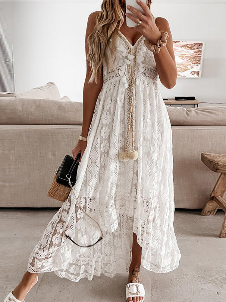 Lindegade Lindegade™ Sommer Mara Maxikjole | En elegant og chic kjole
