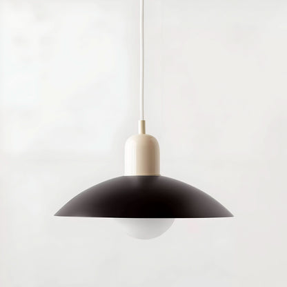 Lindegade | Moderne Macaron Bauhaus Pendelampe – Jernskærm
