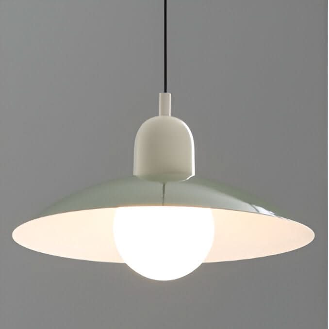 Lindegade | Moderne Macaron Bauhaus Pendelampe – Jernskærm