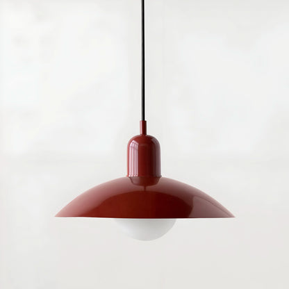 Lindegade | Moderne Macaron Bauhaus Pendelampe – Jernskærm