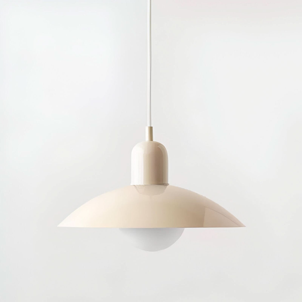 Lindegade | Moderne Macaron Bauhaus Pendelampe – Jernskærm