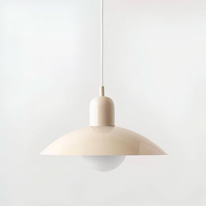 Lindegade | Moderne Macaron Bauhaus Pendelampe – Jernskærm