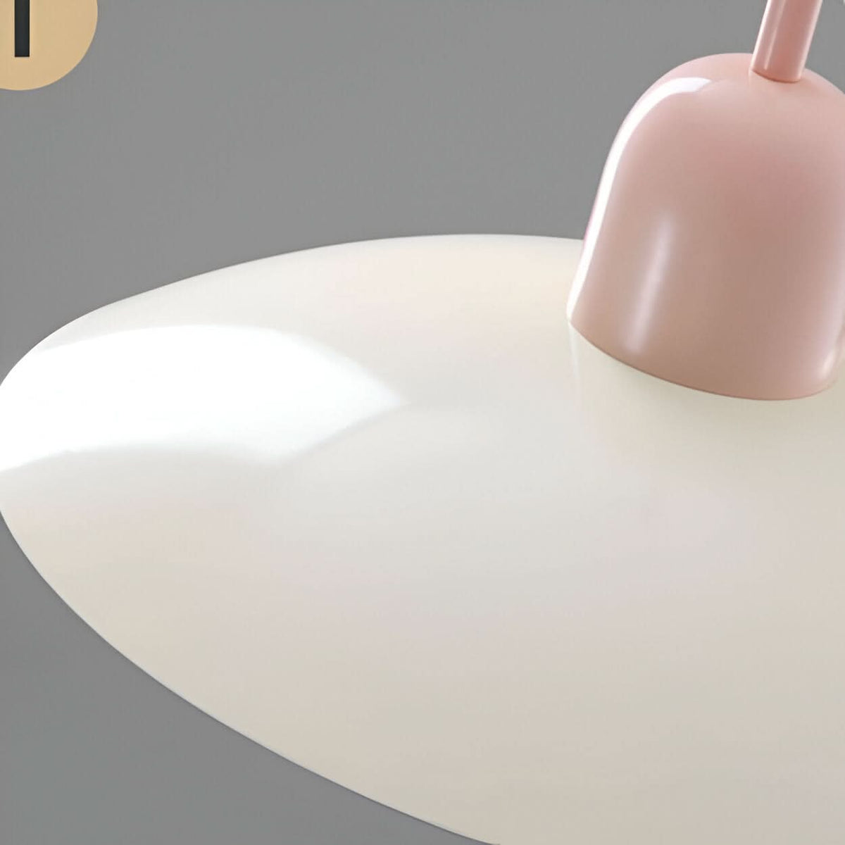Lindegade | Moderne Macaron Bauhaus Pendelampe – Jernskærm