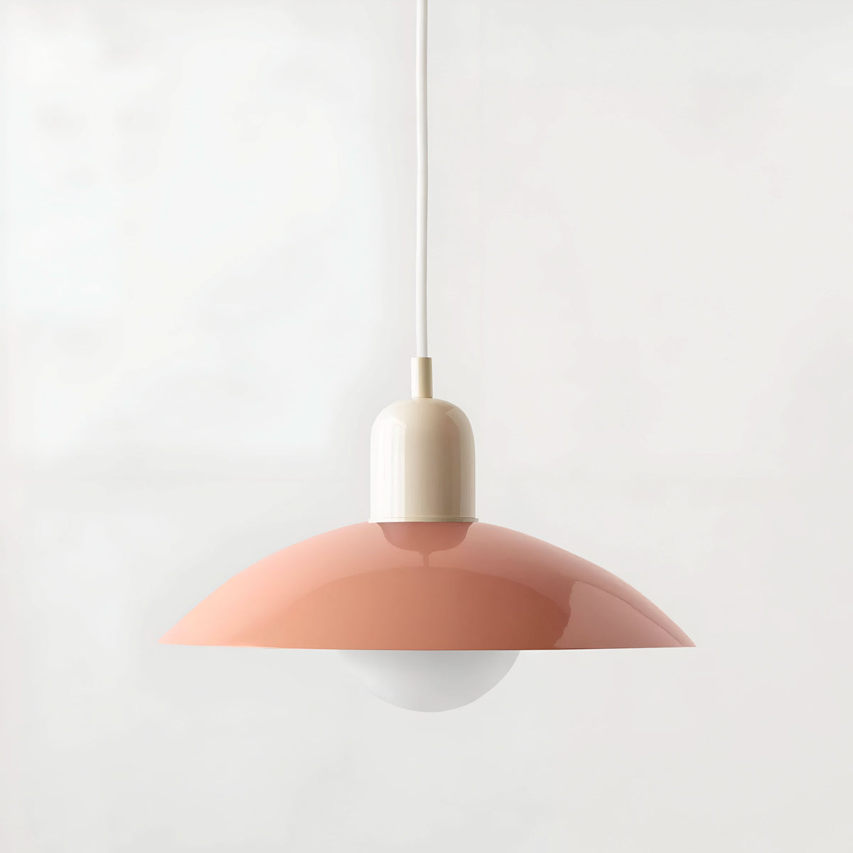 Lindegade | Moderne Macaron Bauhaus Pendelampe – Jernskærm