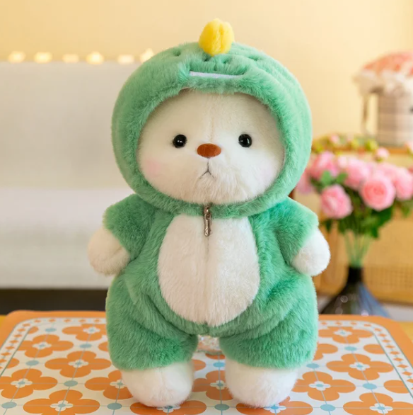 Lindegade | Plush Teddy Bear | Blød og Krammelig for Børn | Flere Designs