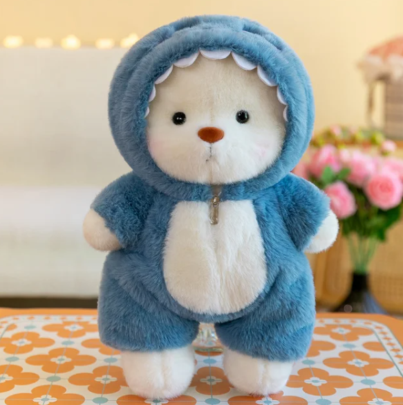 Lindegade | Plush Teddy Bear | Blød og Krammelig for Børn | Flere Designs