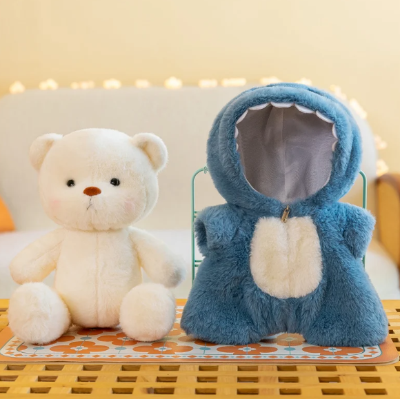Lindegade | Plush Teddy Bear | Blød og Krammelig for Børn | Flere Designs