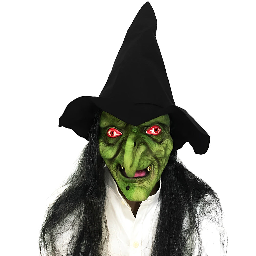 Lindegade | Realistisk Gamle Mand Maske – Halloween og Cosplay Latex Maske med Bevægelsesdygtig Mund