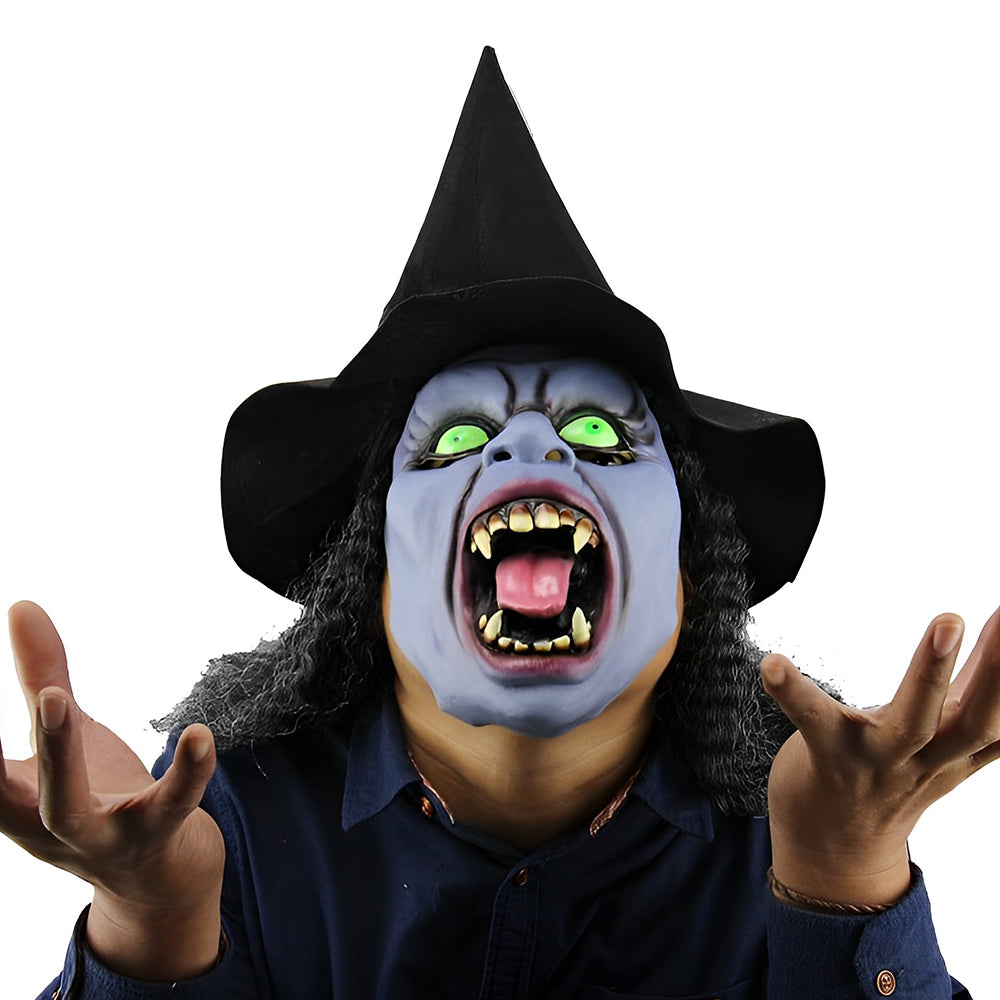 Lindegade | Realistisk Gamle Mand Maske – Halloween og Cosplay Latex Maske med Bevægelsesdygtig Mund