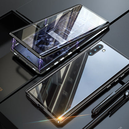 Lindegade Tempered Glass Dobbelt-Sidet Telefon Etui til Samsung