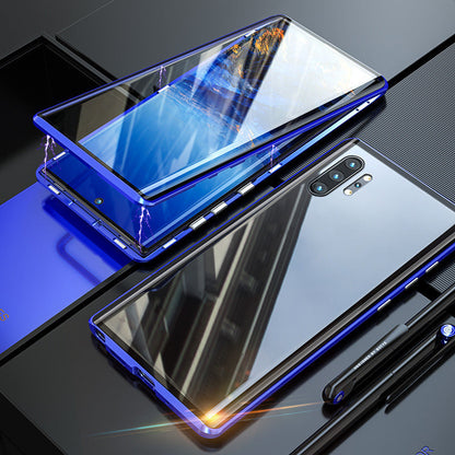 Lindegade Tempered Glass Dobbelt-Sidet Telefon Etui til Samsung