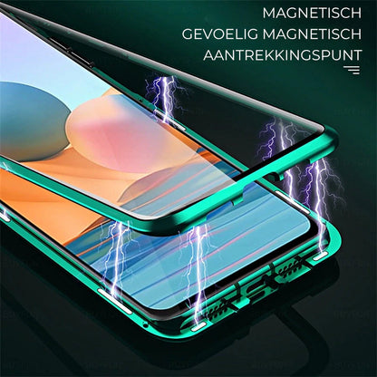 Lindegade Tempered Glass Dobbelt-Sidet Telefon Etui til Samsung