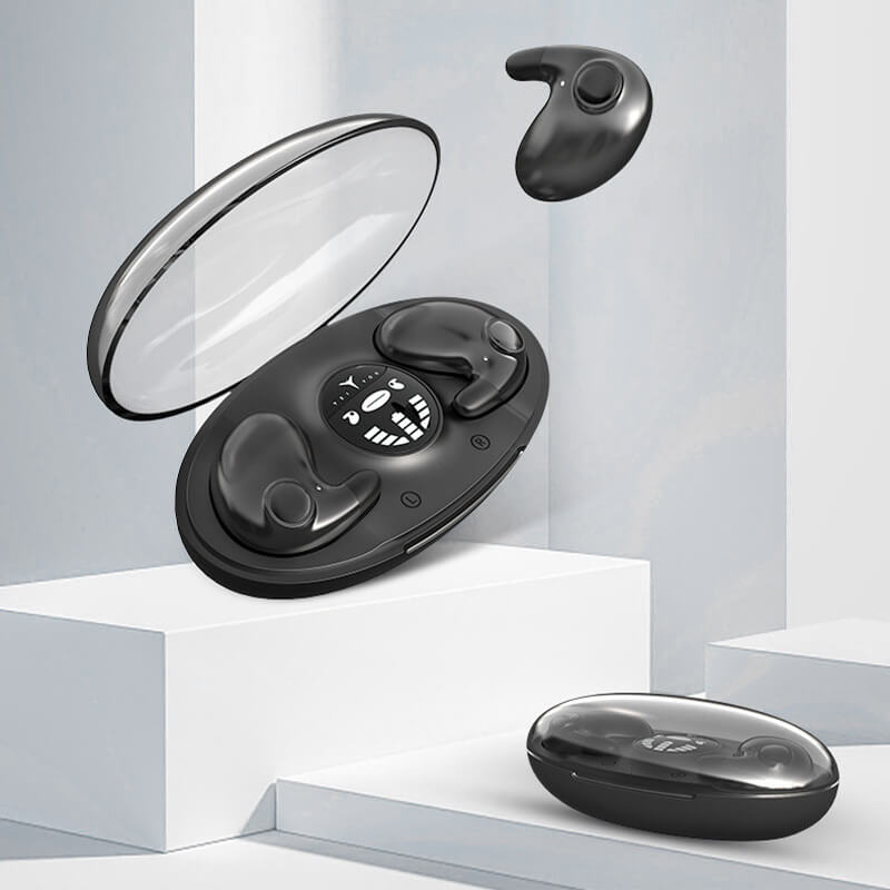 Lindegade | Usynlige trådløse søvnøretelefoner | IPX5 vandtætte med støjisolering