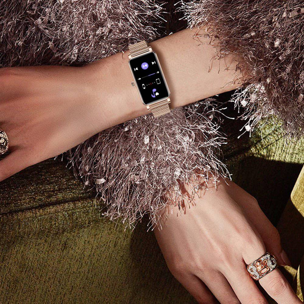 Lindegade | Zelina Kvinders Smartwatch – Stilfuld Fitness Tracker med Puls, Søvnmonitor & Notifikationer
