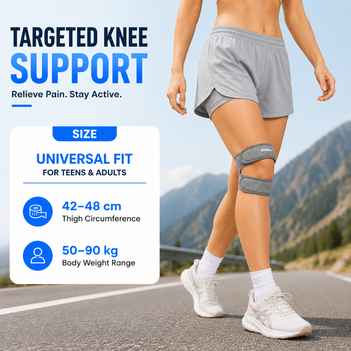 LindegadeLindegade | KnevoPro Justerbar Patella Støtte Rem