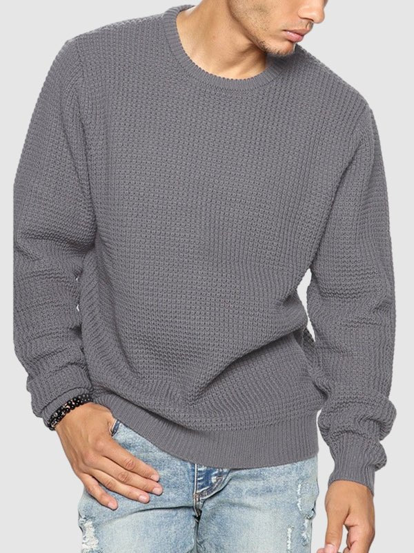 Ethan | Pull ample à col rond pour homme - Image 10