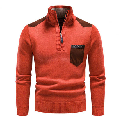 Lilian | Pull Homme Col Montant Demi-Zip - Image 2