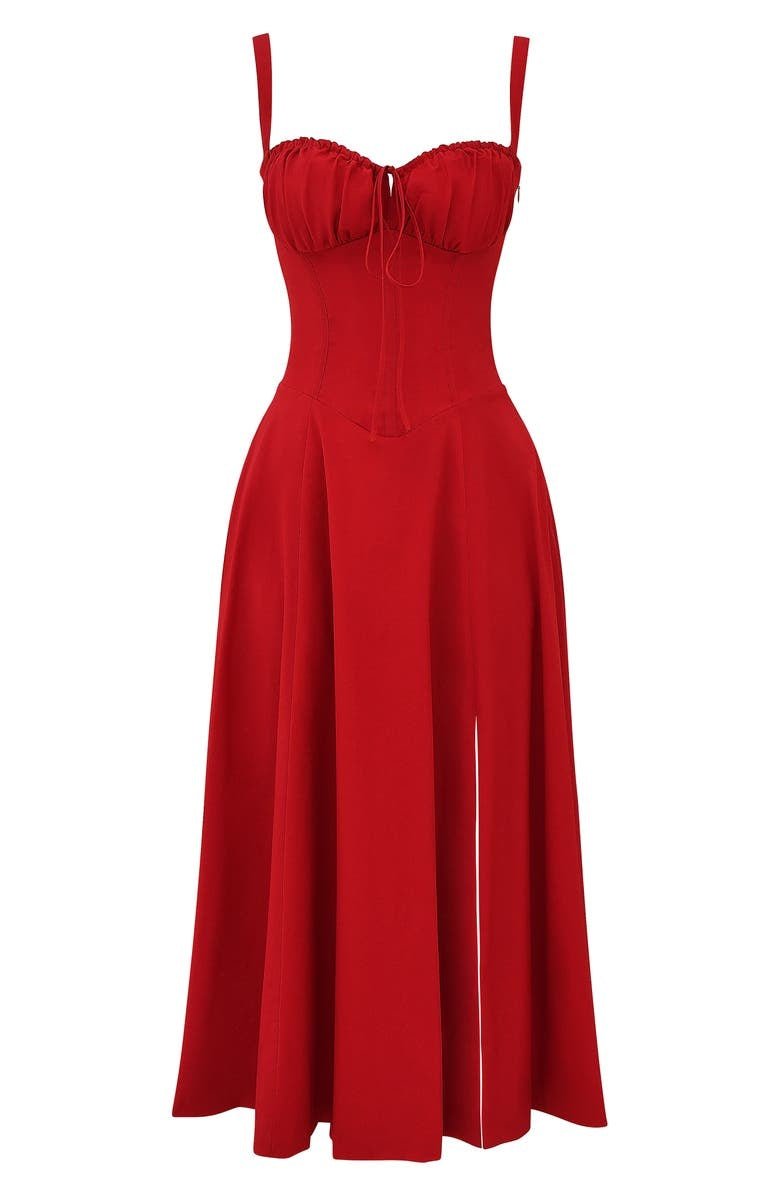 Félicie | Elégante robe midi à corset Kiana - Image 21