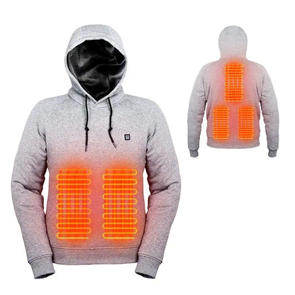 Opvarmet unisex-hoodie