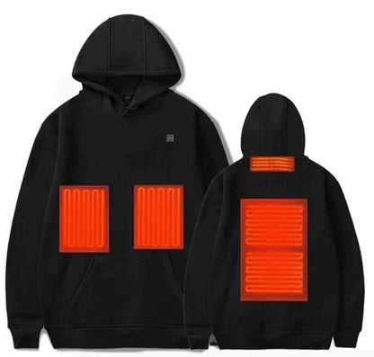 Opvarmet unisex-hoodie