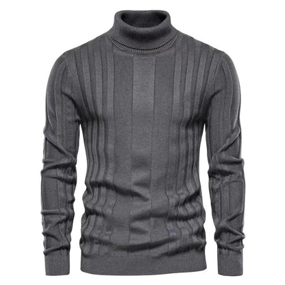 Enzo | Pull col roulé slim fit homme - Image 5