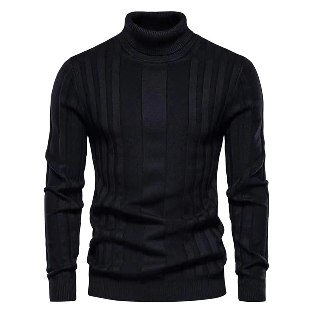 Enzo | Pull col roulé slim fit homme - Image 2