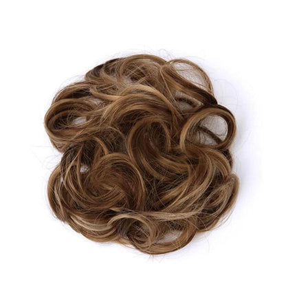Rodet Knold Fake Hår Scrunchie | Lindegade