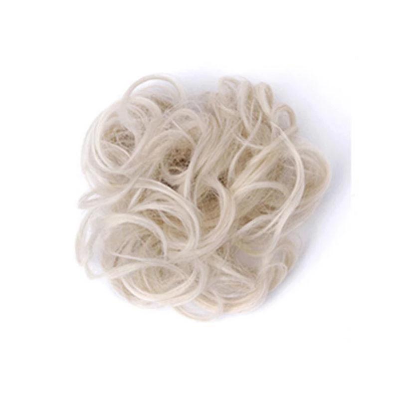 Rodet Knold Fake Hår Scrunchie | Lindegade