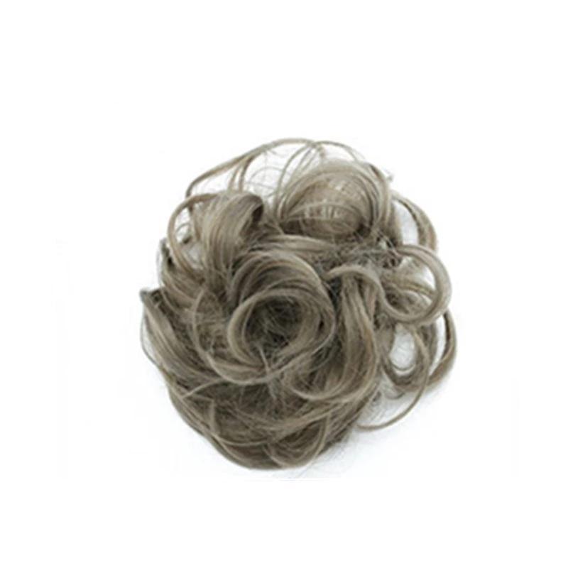 Rodet Knold Fake Hår Scrunchie | Lindegade